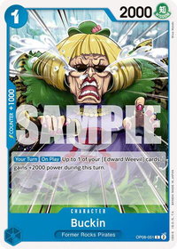 Buckin - Two Legends (OP08) #OP08-051 - Common One Piece Trading Card