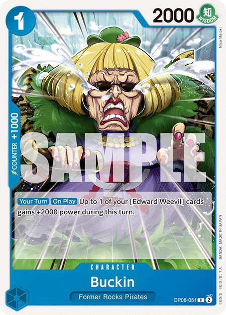 Buckin - Two Legends One Piece trading card