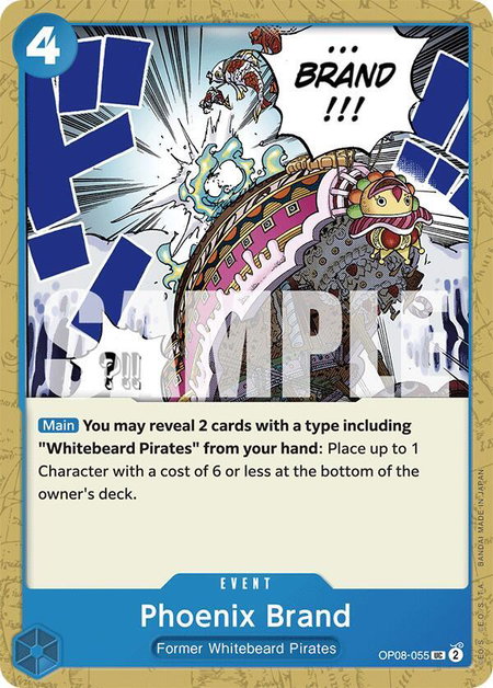 Phoenix Brand - Two Legends One Piece trading card