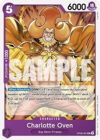 Charlotte Oven - Two Legends (OP08) #OP08-061 - Uncommon One Piece Trading Card