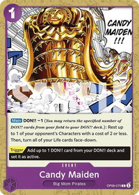 Candy Maiden - Two Legends (OP08) #OP08-075 - Common One Piece Trading Card