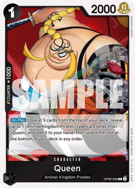 Queen - Two Legends One Piece trading card