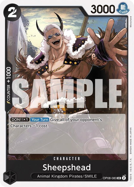 Sheepshead - Two Legends One Piece trading card
