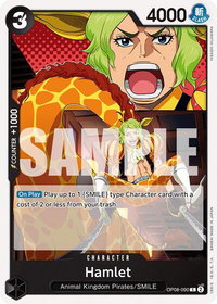 Hamlet - Two Legends (OP08) #OP08-090 - Common One Piece Trading Card