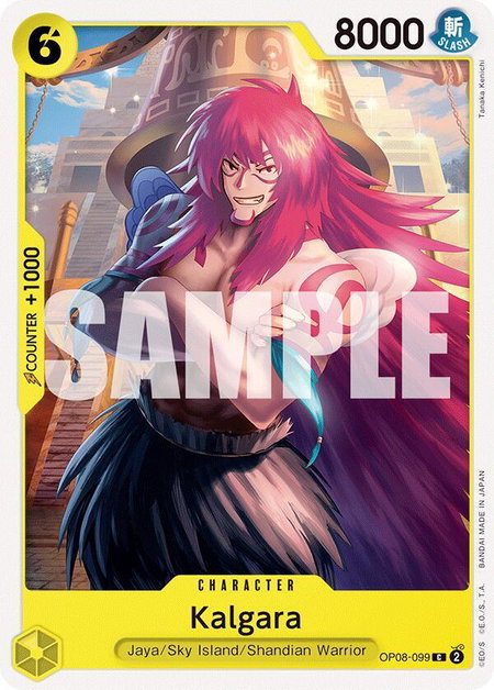 Kalgara (099) - Two Legends One Piece trading card