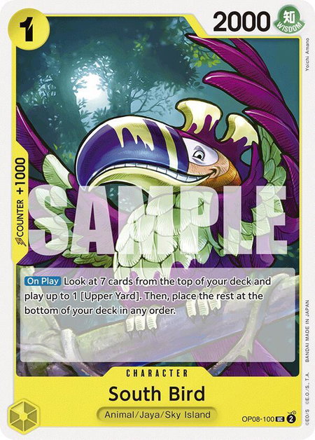 South Bird - Two Legends One Piece trading card