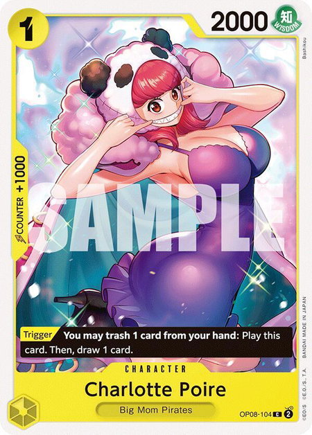 Charlotte Poire - Two Legends One Piece trading card