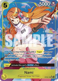 Nami (Parallel) - Two Legends (OP08) #OP08-106 - Super Rare One Piece Trading Card