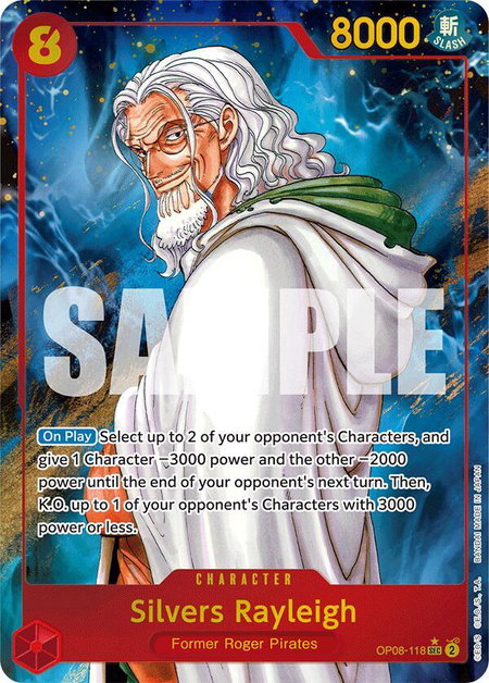 Silvers Rayleigh (Parallel) - Two Legends One Piece trading card