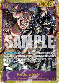 Kaido & Linlin - Two Legends (OP08) #OP08-119 - Secret Rare One Piece Trading Card