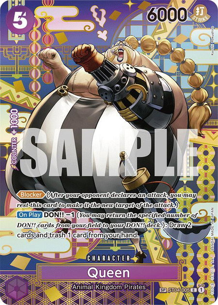 Queen (SP) - Two Legends One Piece trading card