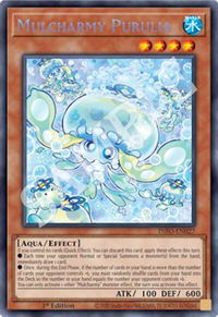 Mulcharmy Purulia - The Infinite Forbidden (INFO) #INFO-EN027 - Secret Rare YuGiOh Trading Card