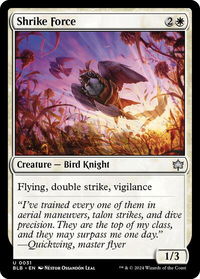 Shrike Force - Bloomburrow (BLB) #31 - Uncommon Magic: The Gathering Trading Card