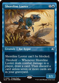Shoreline Looter - Promo Pack: Bloomburrow (PPBLB) #382 - Promo Magic: The Gathering Trading Card