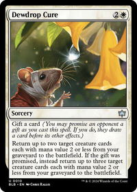 Dewdrop Cure - Bloomburrow (BLB) #10 - Uncommon Magic: The Gathering Trading Card