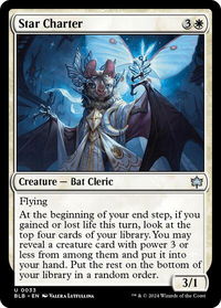 Star Charter - Bloomburrow (BLB) #33 - Uncommon Magic: The Gathering Trading Card