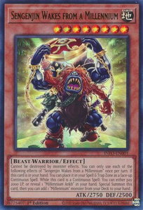 Sengenjin Wakes from a Millennium - The Infinite Forbidden (INFO) #INFO-EN001 - Ultra Rare YuGiOh Trading Card