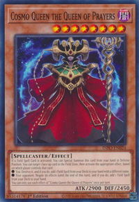 Cosmo Queen the Queen of Prayers - The Infinite Forbidden (INFO) #INFO-EN024 - Common / Short Print YuGiOh Trading Card