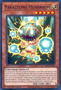 Paralyzing Mushroom - The Infinite Forbidden (INFO) #INFO-EN025 - Common / Short Print YuGiOh Trading Card