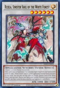 Rciela, Sinister Soul of the White Forest - The Infinite Forbidden (INFO) #INFO-EN039 - Ultra Rare YuGiOh Trading Card
