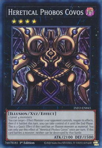 Heretical Phobos Covos - The Infinite Forbidden (INFO) #INFO-EN045 - Super Rare YuGiOh Trading Card