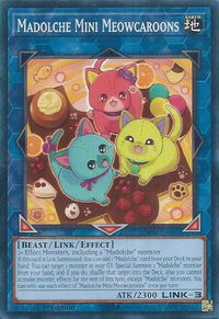 Madolche Mini Meowcaroons - The Infinite Forbidden (INFO) #INFO-EN050 - Common / Short Print YuGiOh Trading Card