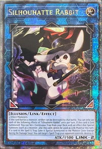 Silhouhatte Rabbit (Quarter Century Secret Rare) - The Infinite Forbidden (INFO) #INFO-EN052 - Quarter Century Secret Rare YuGiOh Trading Card