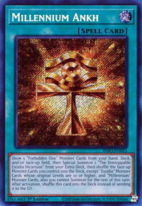 Millennium Ankh - The Infinite Forbidden (INFO) #INFO-EN053 - Secret Rare YuGiOh Trading Card