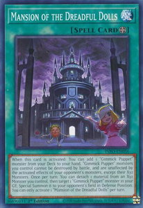 Mansion of the Dreadful Dolls - The Infinite Forbidden (INFO) #INFO-EN056 - Common / Short Print YuGiOh Trading Card