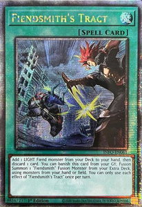 Fiendsmith's Tract (Quarter Century Secret Rare) - The Infinite Forbidden (INFO) #INFO-EN061 - Quarter Century Secret Rare YuGiOh Trading Card