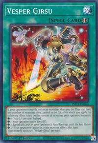 Vesper Girsu - The Infinite Forbidden (INFO) #INFO-EN064 - Common / Short Print YuGiOh Trading Card