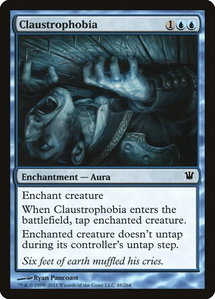 Claustrophobia - Innistrad (ISD) #48 - Common Magic: The Gathering Trading Card