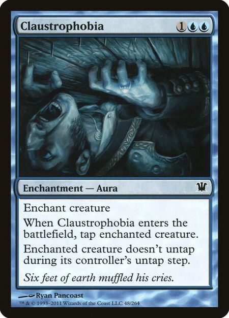 Claustrophobia - Innistrad Magic: The Gathering trading card