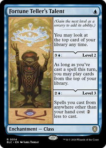 Fortune Teller's Talent - Commander: Bloomburrow (BLC) #14 - Rare Magic: The Gathering Trading Card