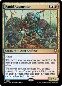 Rapid Augmenter - Commander: Bloomburrow (BLC) #38 - Rare Magic: The Gathering Trading Card