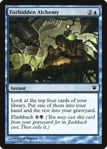 Forbidden Alchemy - Innistrad (ISD) #55 - Common Magic: The Gathering Trading Card