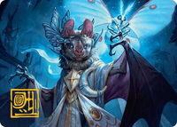 Star Charter Art Card (Gold-Stamped Signature) - Art Series: Bloomburrow (ASBLB) #3 - Special Magic: The Gathering Trading Card