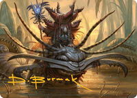 Wick's Patrol Art Card (Gold-Stamped Signature) - Art Series: Bloomburrow (ASBLB) #18 - Special Magic: The Gathering Trading Card