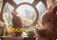 Farseek Art Card (Gold-Stamped Signature) - Art Series: Bloomburrow (ASBLB) #35 - Special Magic: The Gathering Trading Card