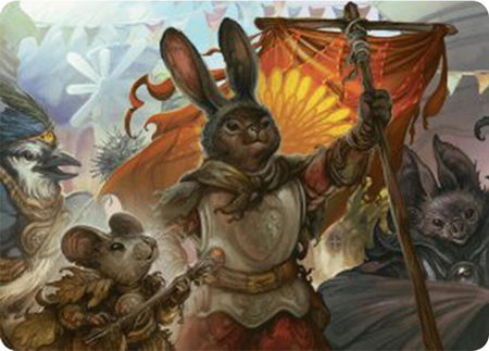 Valley Questcaller 2 Art Card - Art Series: Bloomburrow Magic: The Gathering trading card