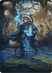 Jace, the Mind Sculptor Art Card - Art Series: Bloomburrow (ASBLB) #49 - Special Magic: The Gathering Trading Card
