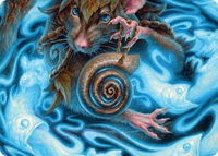 Mind Spiral Art Card - Art Series: Bloomburrow (ASBLB) #8 - Special Magic: The Gathering Trading Card