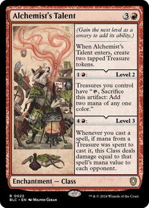 Alchemist's Talent - Commander: Bloomburrow (BLC) #22 - Rare Magic: The Gathering Trading Card