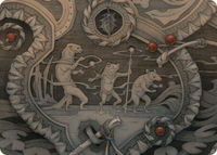 Season of Weaving Art Card - Art Series: Bloomburrow (ASBLB) #12 - Special Magic: The Gathering Trading Card