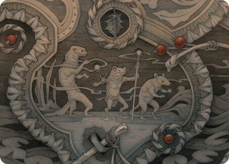 Season of Weaving Art Card - Art Series: Bloomburrow Magic: The Gathering trading card