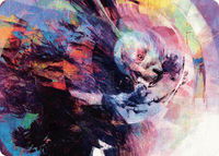 Psychic Whorl Art Card - Art Series: Bloomburrow (ASBLB) #15 - Special Magic: The Gathering Trading Card