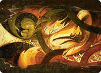 Season of Loss Art Card - Art Series: Bloomburrow (ASBLB) #17 - Special Magic: The Gathering Trading Card