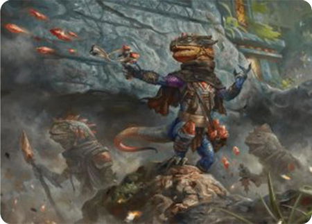 Agate Instigator Art Card trading card from Art Series: Bloomburrow Agate Instigator Art Card - Art Series: Bloomburrow Magic: The Gathering trading card