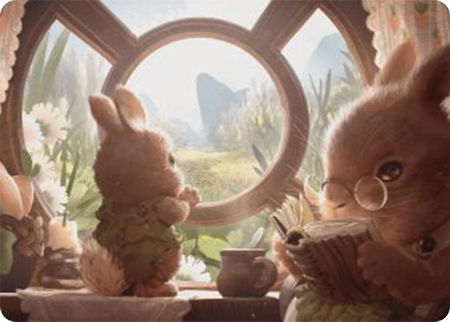 Farseek Art Card - Art Series: Bloomburrow Magic: The Gathering trading card