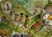 For the Common Good Art Card (43/54) - Art Series: Bloomburrow (ASBLB) #43 - Special Magic: The Gathering Trading Card